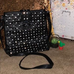 NEW black with jewels and studs purse!!! 🕶🕶